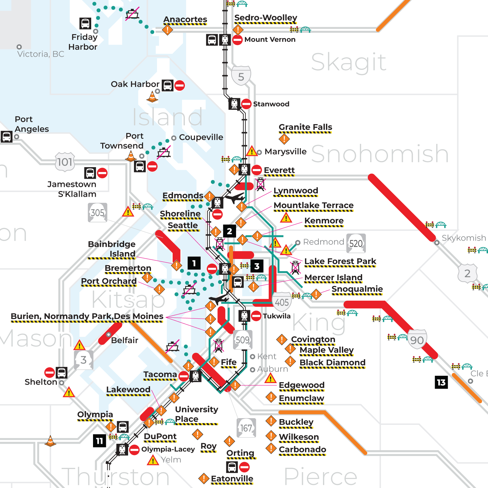 I976 Impact Map Sanjorn